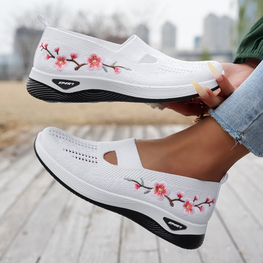 Womens Versatile Breathable Non-slip Sneakers With A Soft Sole