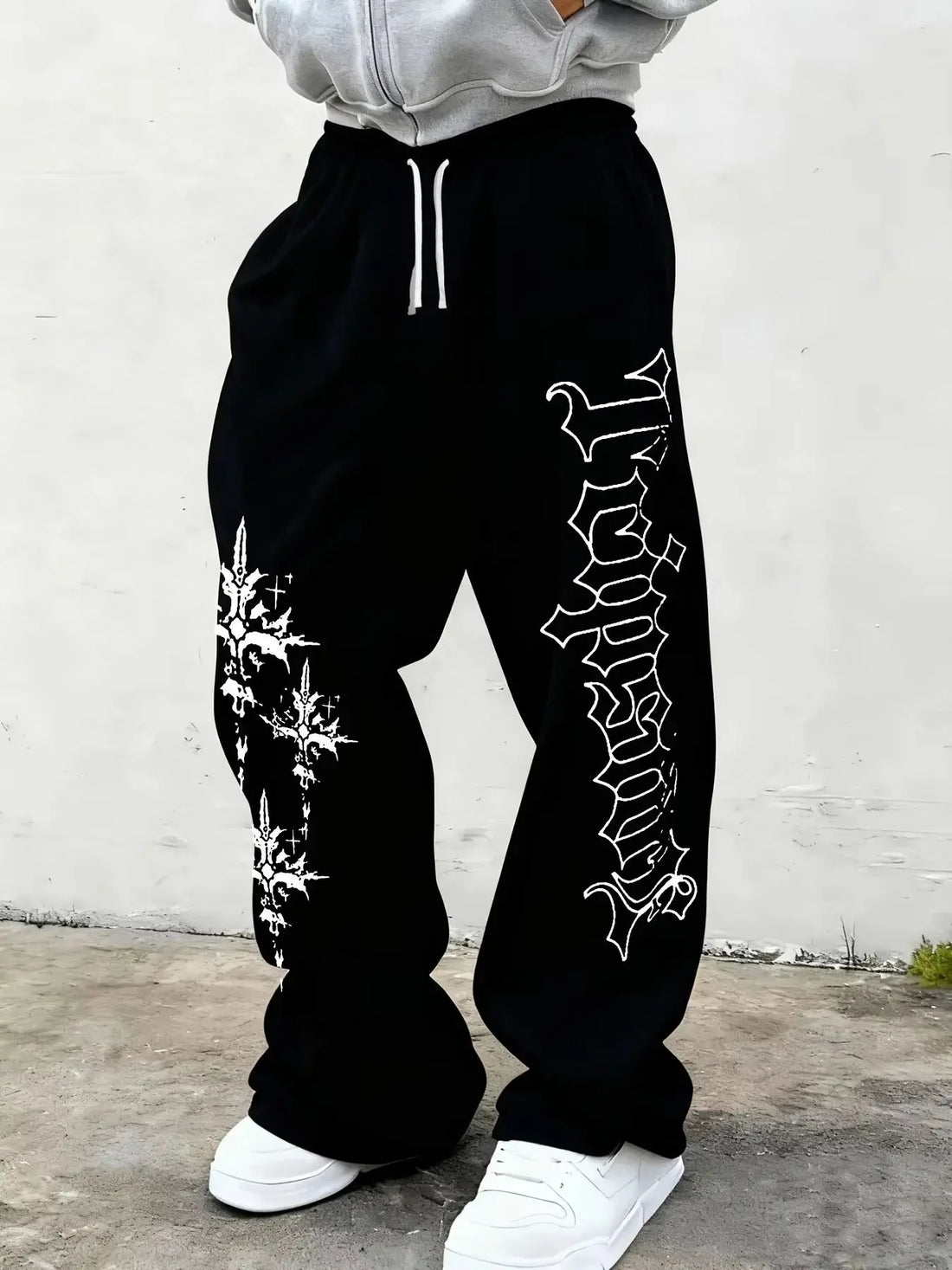 2026 Trendy Men's Women‘s Kids Versatile Solid Color Drawstring Loose Casual Sports Trousers New Suitable for Streetwear Pants