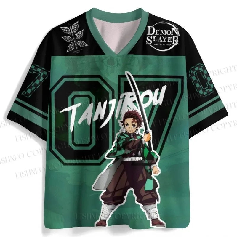 Anime Demon Slyer 3D Print T-shirt Tanjiro