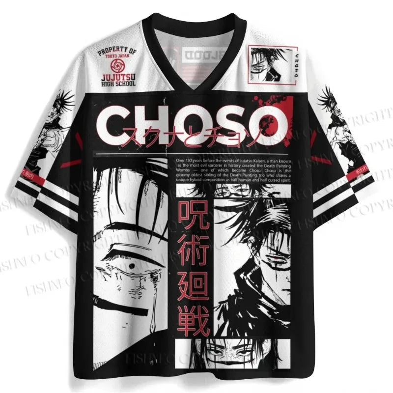 Jujutsu Kaisen Choso Black Red T Shirt Men/Women